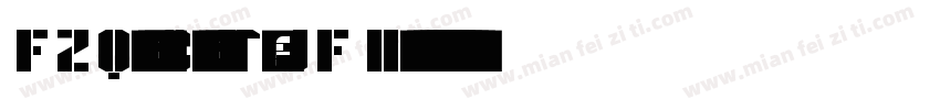 FZQingChunTiJF Heavy字体转换